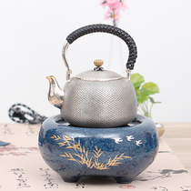 Taiwan Yingge burning electric pottery furnace ultra-quiet iron pot silver pot home Tea stove boiled tea stove tea special offer