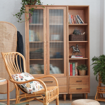 Norton Berg | Qingkura Pick up book room with door bookcase Cupboard Open Bookcase Shelve Cupboard Retro Minimis