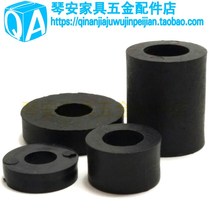 Black nylon gasket Plastic flat pad Insulated flat washer Plastic washer thickened M5M6M8M10M12
