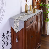 New Chinese table flag Zen tea table table cloth tea table cloth long cloth cover towel modern simple tea cloth