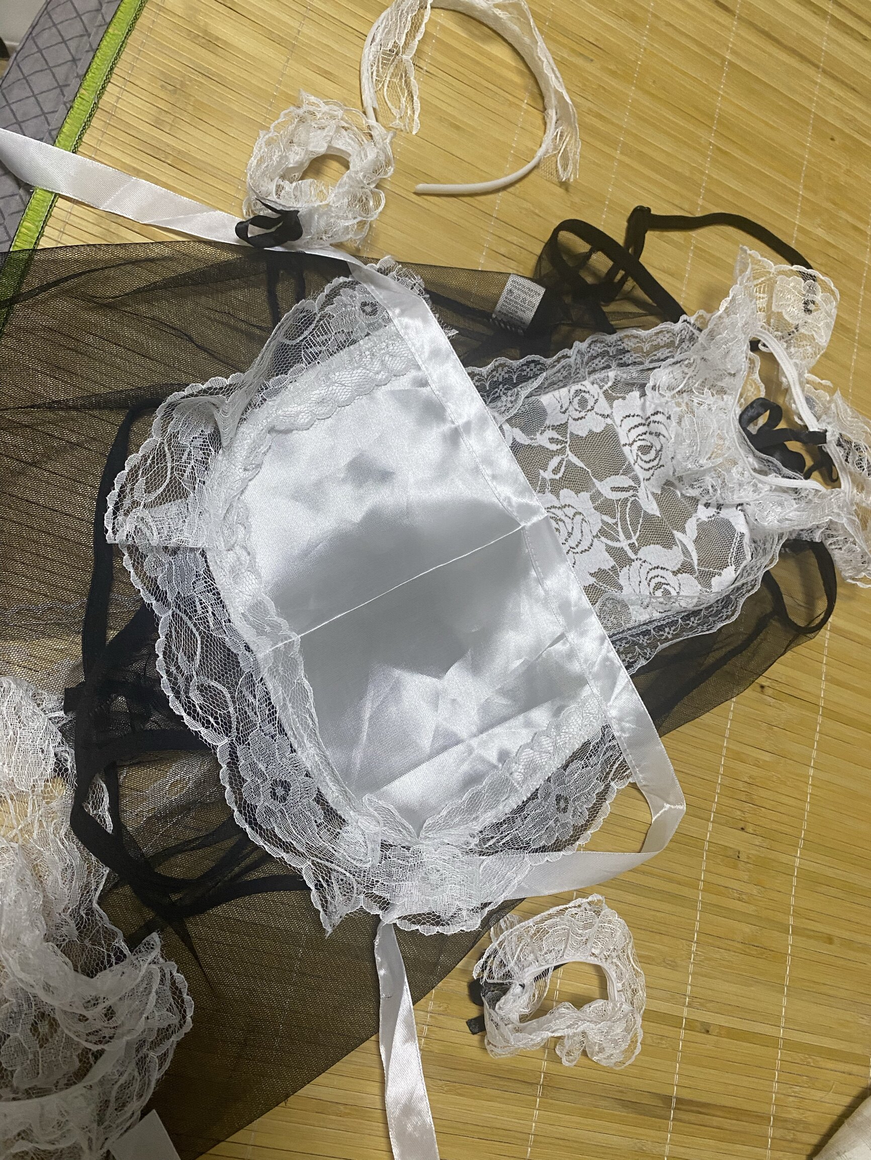 情趣内衣透视诱惑套装性感小胸免脱床上激情挑逗女仆夜店风骚制服