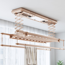 Brand electric clothes rack remote control lifting intelligent automatic household indoor balcony telescopic drying rod drying machine