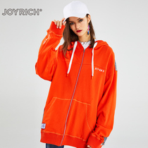 JOYRICH Official Tide Brand Spring Summer Couple Loose Sweats Retro Denim Washing Casual Jacket