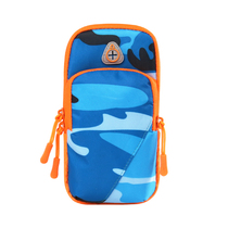 Carlo home sports mobile phone arm bag running mobile phone bag arm bag earphone port fitness sports bag for men and women