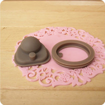 JNL water cup cover gasket lock heat preservation cup cover anti-leakage gasket water blocking sealing ring rubber ring cover accessories