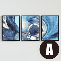 Restaurant simple modern decorative painting new living room abstract tripty sofa background wall hanging painting mural wall painting Group