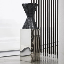 European abstract ornaments glass fiber reinforced plastic geometric sculpture home soft decoration hotel simple modern custom-made