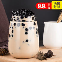 Tea small cold black pearl powder round 900g mesh red black sugar Quick-cook-free pearl bean amber pearl milk tea special