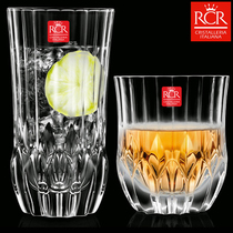 Italian Import RCR Crystal Glass Home Whisky Cup Foreign Wine Cup Xo Beer Glass Juice Cups