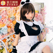 Golden three entity doll adult silicone non-inflatable simulation person girlfriend sex appliances male supplies masturbator
