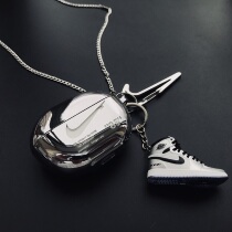 Suitable for Huawei freebudspro wireless Bluetooth headphone protective sheath freebuds4 Generation electroplating Chaobou Men