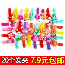 Childrens hair comb Plug comb Cute princess hair clip Girls hair accessories Little girl cartoon bangs clip Non-slip broken hair hair card