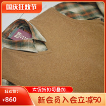 Arrival soft and comfortable British William Lockie British century old lamb wool Joker vest