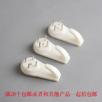 Adhesive hook strong adhesive paste no trace nail nail kitchen hook no trace paste door rear non-perforated hook