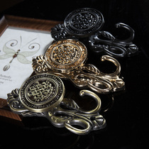 Wall hook European curtain accessories ingredients high-end light luxury wall hook bedroom living room Villa hanging curtain hook buckle