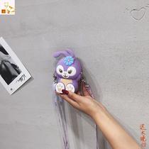 Mini small bag childrens ins Super fire Korean cute cartoon foreign style girl fashion simple shoulder shoulder bag