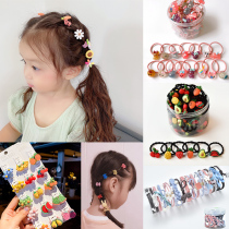 Girl head rope Princess does not hurt hair Hairband girl tie hair cute small rubber band baby headwear children hair rope
