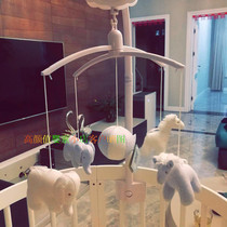 Spot) French Trousselier angel music bed bell hanging newborn baby soothing music box