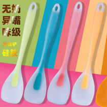 Silicone salad spatula Frying spatula Non-stick pan Frying spatula Jade burning spatula Childrens spoon Baking scraper spatula Oil brush