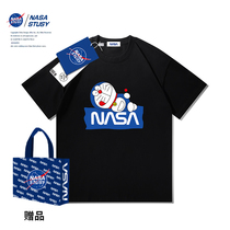 NASA STUSY short-sleeved T-shirt Summer new insins Men's trend is loose and comfortable Couple loaded with half-sleeved clothes