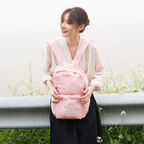 Foldable backpack female Korean version of outdoor large capacity leisure backpack mens sports travel light storage bag