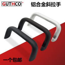 Aluminum alloy angle type external-mounted handle U-shaped external fixed tilt handle HHDNFA112 equipment load-bearing handle