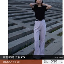 Rui time mousse color cow green washing spring and summer cotton khaki CHAO thin jeans micro La s m Q