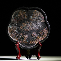 Ancient version of Hui ink Fengge Shu Yun Wen Fang Si Bao ink block ink bar and Shexian Yanhu pen and paper