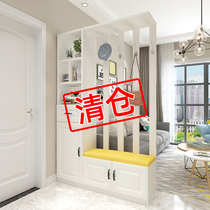 Entry to the Xuan Shuttle Shoes Cabinet One Modern minimal Wine Cabinet Screen Decoration Frame Small House Living Room Divide Cabinet
