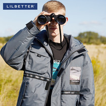 Lilbetter down jacket mens fashion mens winter frock coat short handsome trend boys down jacket LB