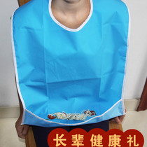 Elderly bibs waterproof rice bibs bibs waterproof large elderly people eat saliva pockets adult bibs