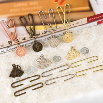 Portrait sector Meal Group Stomata Gold Paddling Sheet Iron Rod Magnetic Buckle Gold Coin C Shaped Mouth Gold Bronze Gold Silver Gold Sending Drawings