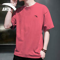 Anta short-sleeved T-shirt mens sports coat 2021 summer new half-sleeve breathable quick-drying casual fitness clothing mens T