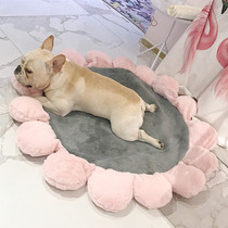 ins wind pet mat pooch dog fou infighting baggie mat winter warm and cold-proof and cute mat dog nest