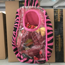 Export mini backpack toy baby house toy can carry backpack transparent bag