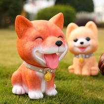 Dog anti-fall deposit tank red savings tank boys and girls saving box can be cute for children and girls