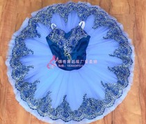 Childrens ballet costume Little Swan dance tutu puffy gauze skirt suspenders girl Ballet