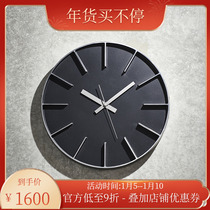 Bai Fei's home decoration Japan imports the Lemnos clock