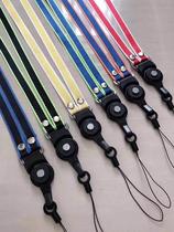 Net Red new mobile phone lanyard key rope door card badge buckle long chain three-in-one Multi-function rope