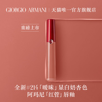 Armani Armani red tube lipstick Velvet Matte Lip Glaze 405 208 209