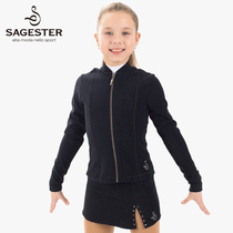 Supplies) Italian Sagester children adult figure skate top jacket women 245