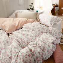 ASAROOM Korea 60 cotton floral floral quilt cover set