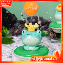 Childrens bath toys electric water spray water play frog swimming little yellow duck baby shower baby boy girl