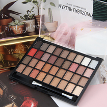 American MAKE UP Eyeshadow Palette 36 COLORS Earth Color Desert Rose Matte Pearlescent Pumpkin Nude Makeup for BEGINNERS
