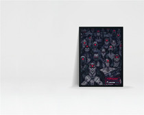 CDPR Original Factory Games Perimeter Sebo Punk 2077 Night City Gang Poster Cyberpunk Spot