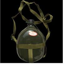 Red Army props Anti-war props 67 type wooden handle hand grenade small guard school bag kettle Small Red Army performance costume