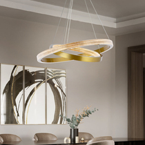 Post-modern 2021 new living room lamp restaurant chandelier light luxury simple Nordic style creative compound building hanging lamps