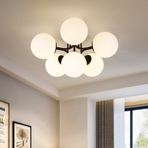 2020 new Nordic living room lamp modern simple household ceiling lamp Light luxury bedroom dining room magic bean chandelier