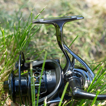 Luya spinning wheel All-metal 1000 micro-object wheel Oblique mouth 15-axis gap-free long throw Luya wheel Sea rod rock fishing wheel