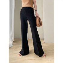 Mogas long-legged artifact spring and summer casual trousers flared pants high waist thin womens trousers drape n